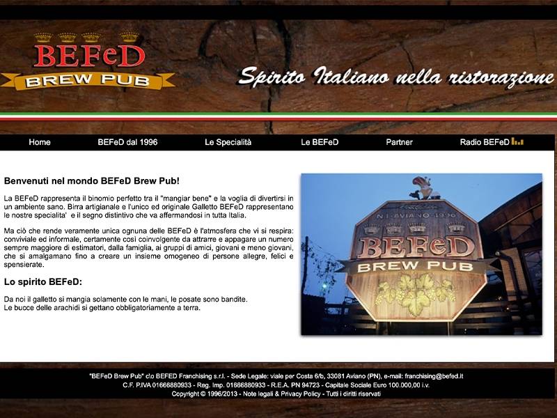 BEFED sito 2013